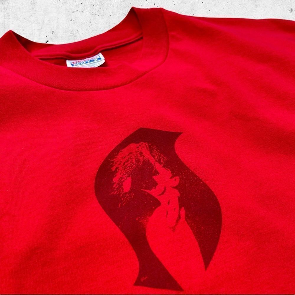 Vtg 90s NOS Comic Book Legal Defense Fund Shirt, Naked Woman, XL Superman Batman - Picture 4 of 8